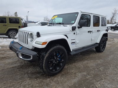 2022 Jeep Wrangler 4xe Unlimited Sahara 4x4