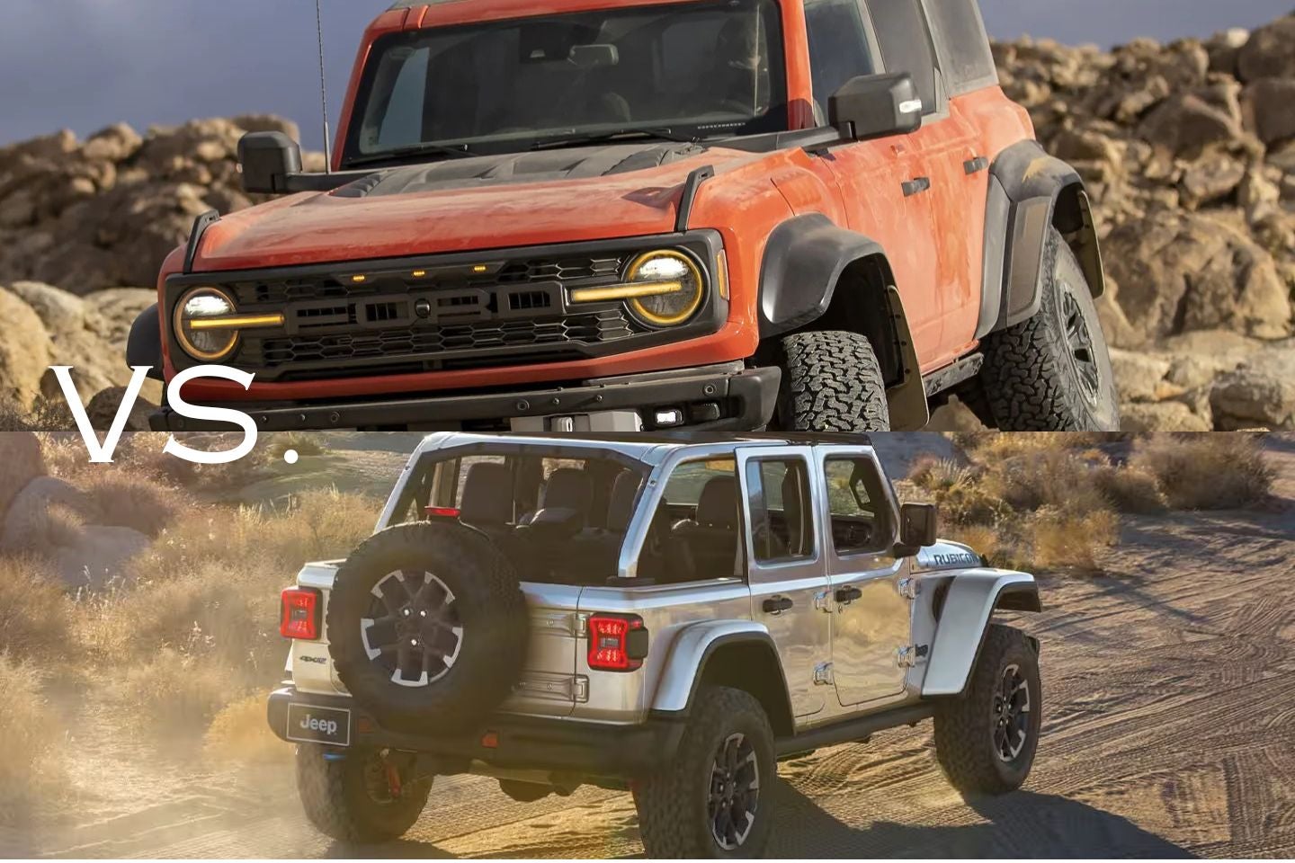Ford Bronco vs Jeep Wrangler