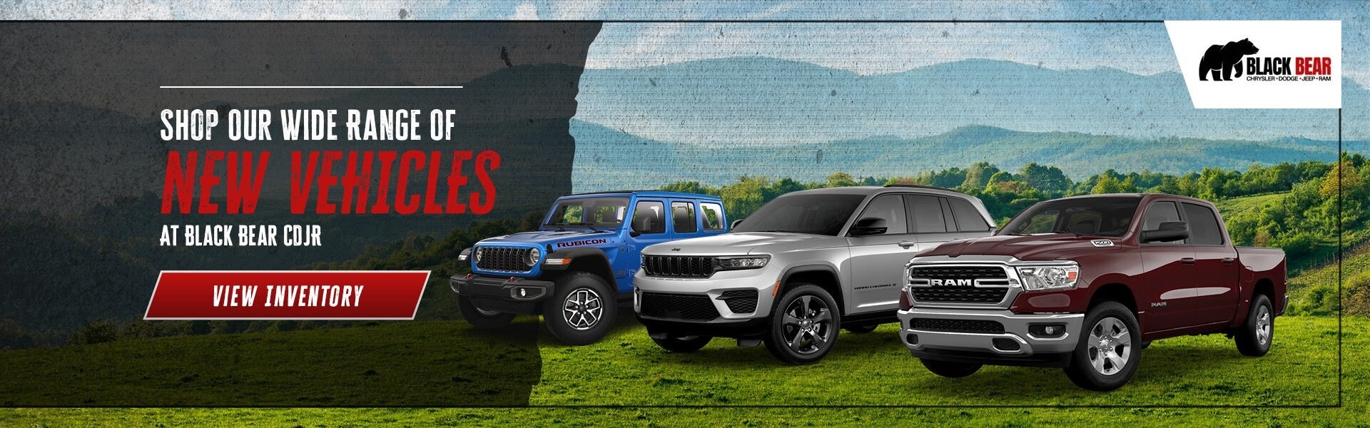 New Vehicles at Black Bear Chrysler Dodge Jeep Ram in Clarksburg WV