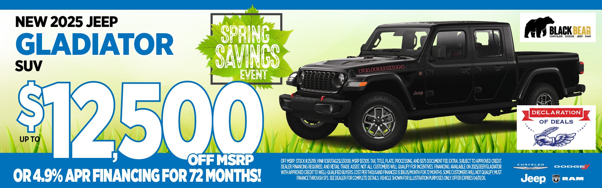 Up to $12,500 Off Or 4.9% APR