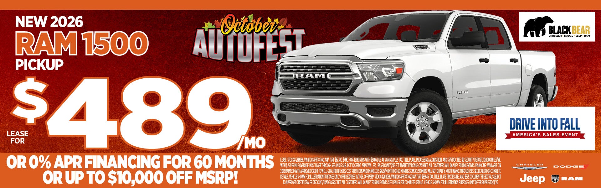 October Autofest!