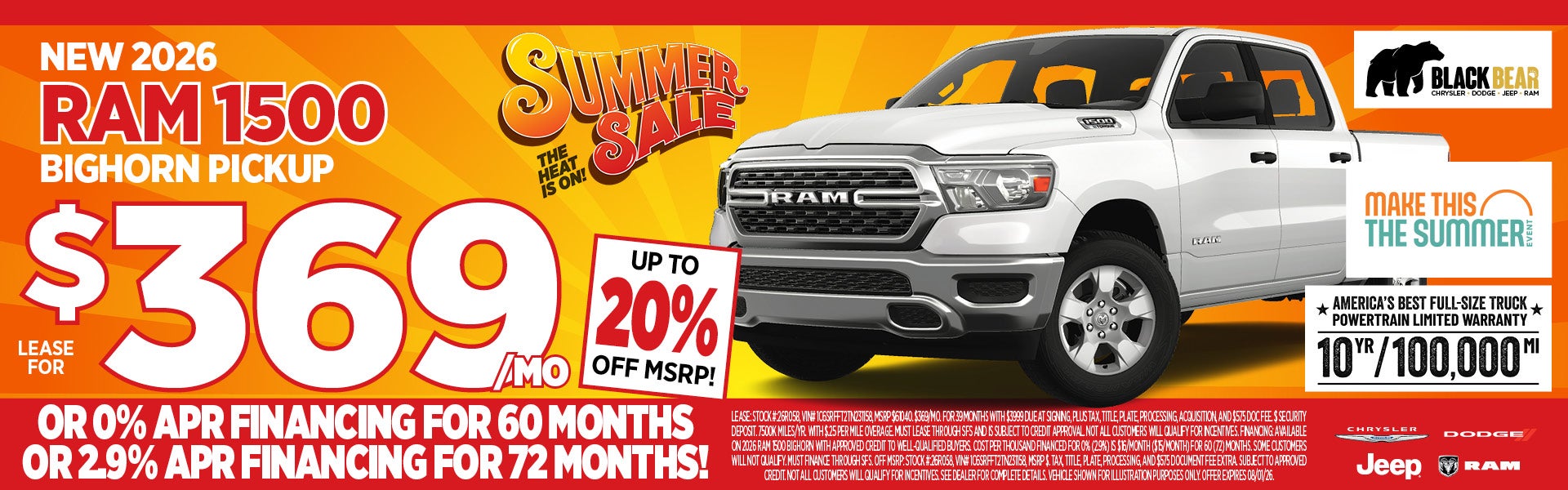 Summer Sale!